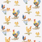 G45416 Free Range Just Kitchens Blue, Yellow and Red Wallpaper By Galerie