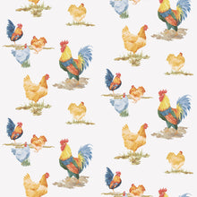 G45416 Free Range Just Kitchens Blue, Yellow and Red Wallpaper By Galerie