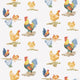 Free Range Just Kitchens Blue, Yellow and Red Wallpaper By Galerie