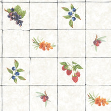 G45417 Fruit Tile Just Kitchens Beige Wallpaper By Galerie