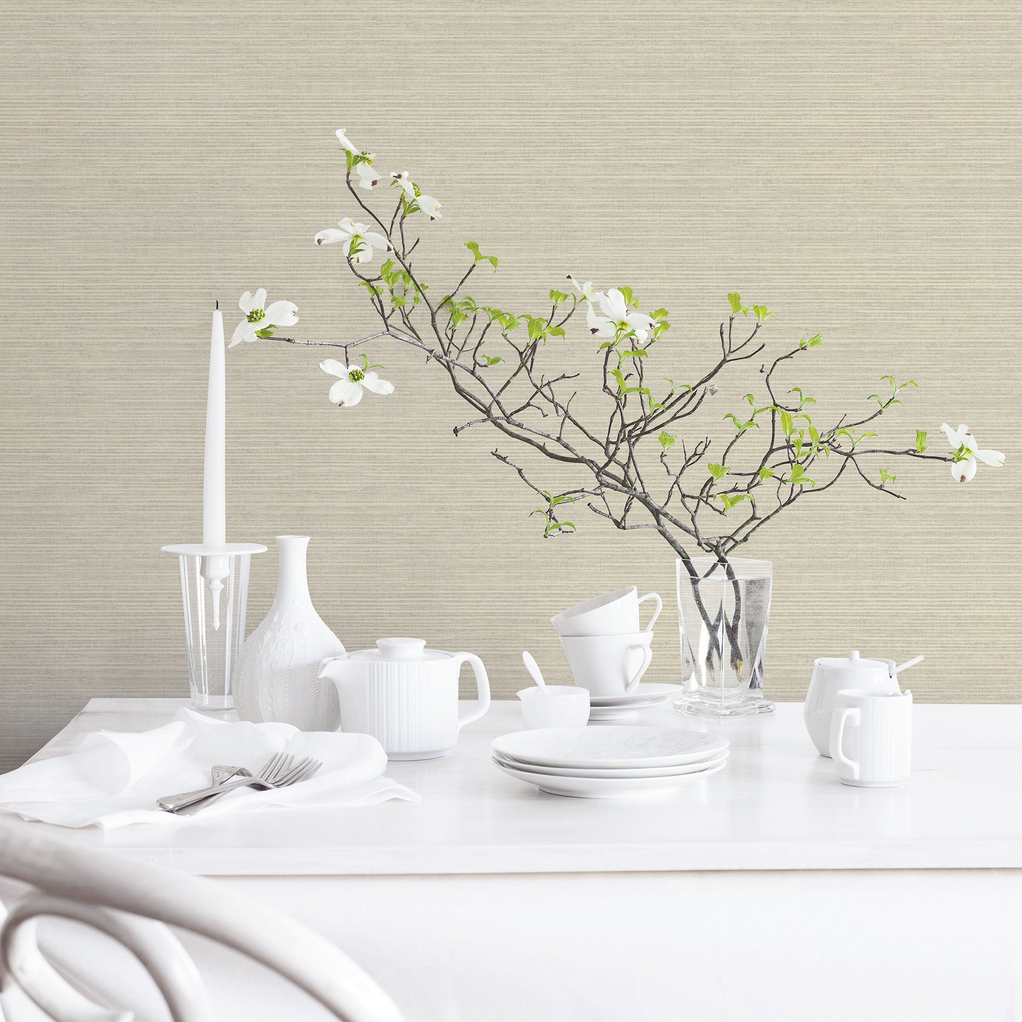 G45419 Seagrass Natural FX 2 Wallpaper By Galerie