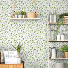 G45431 Just Ivy Just Kitchens Green Wallpaper By Galerie
