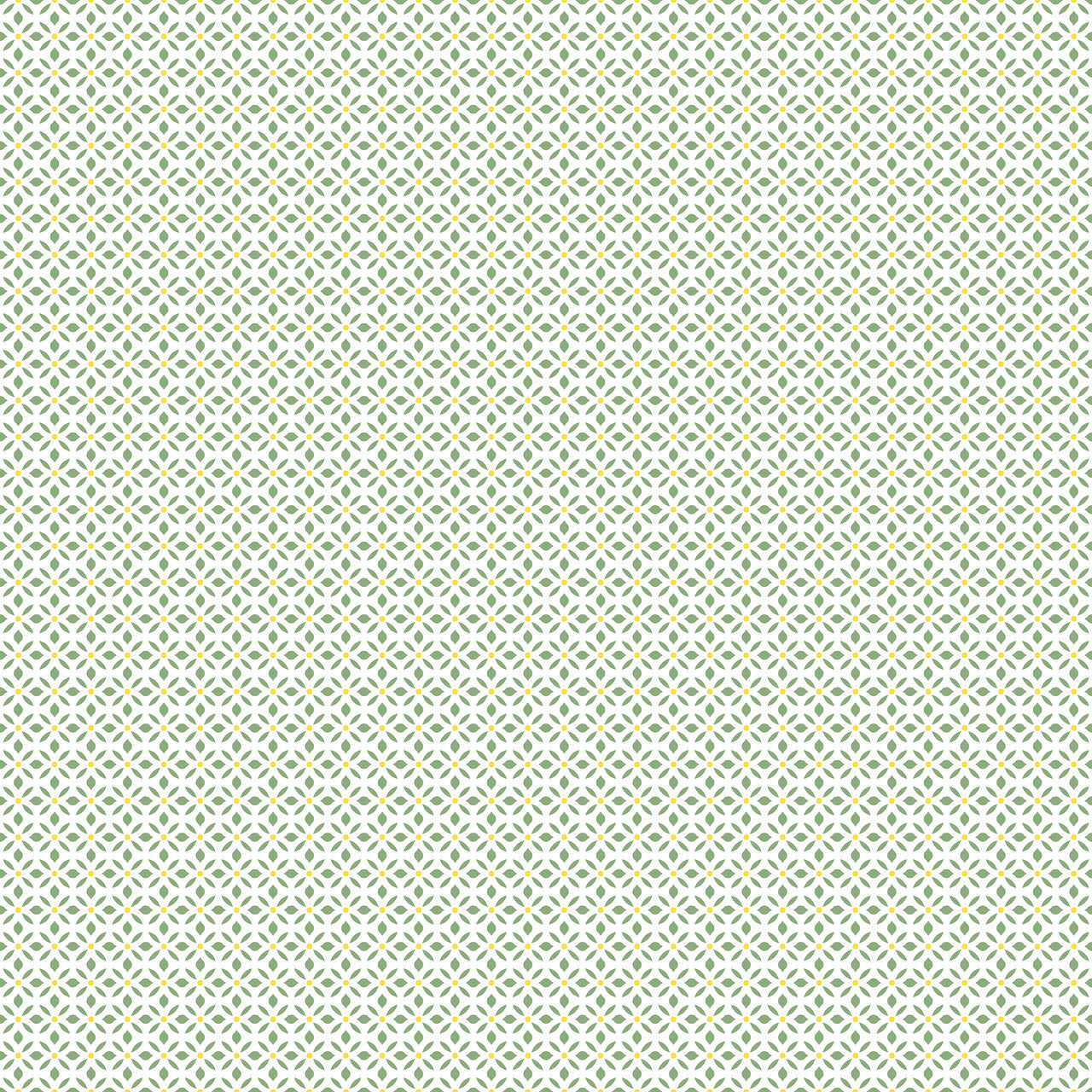 G45434 Leaf Dot Spot Just Kitchens Green and Yellow Wallpaper By Galerie
