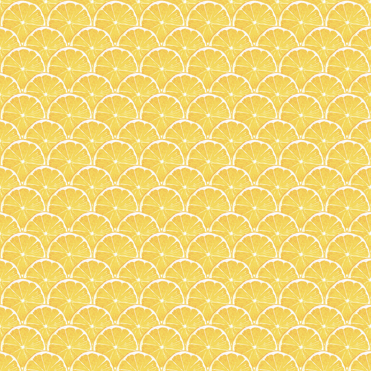 Lemon Scallop Just Kitchens Yellow Wallpaper By Galerie