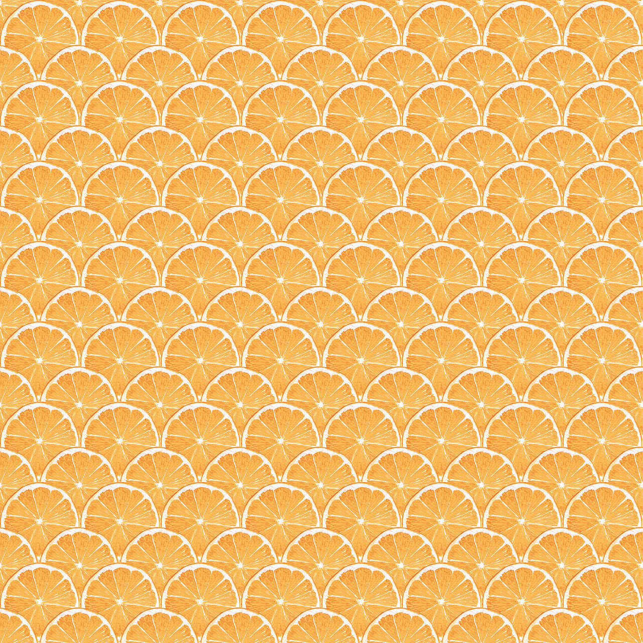 G45439 Lemon Scallop Just Kitchens Orange Wallpaper By Galerie