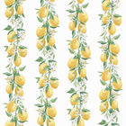 G45441 Lemon Stripe Just Kitchens Yellow, White and Green Wallpaper By Galerie