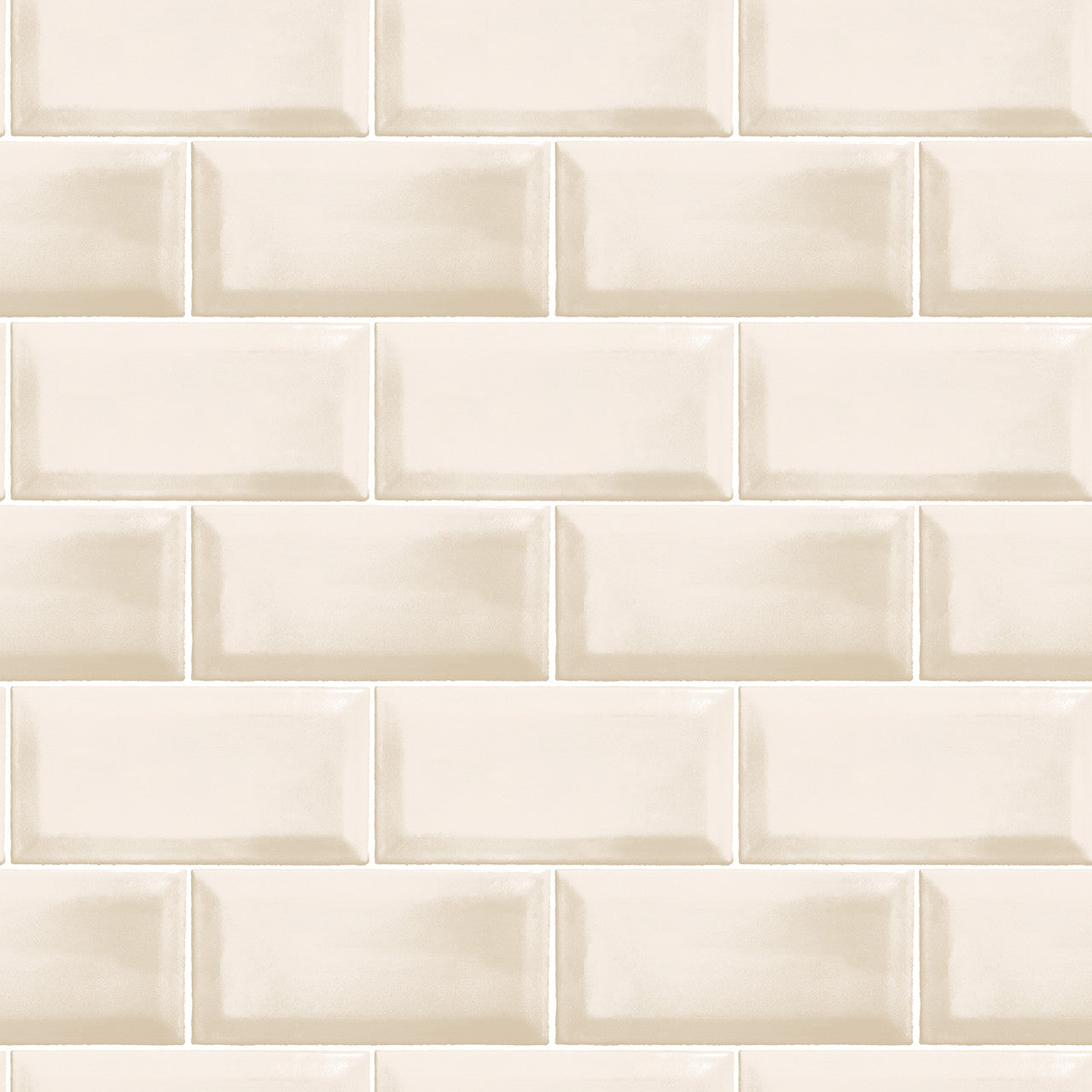 G45444 Metro Tile Just Kitchens Beige Wallpaper By Galerie