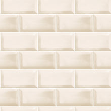 G45444 Metro Tile Just Kitchens Beige Wallpaper By Galerie