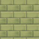 G45446 Metro Tile Just Kitchens Green Wallpaper By Galerie
