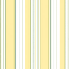 G45448 Multi Stripe Just Kitchens Yellow, Green and White Wallpaper By Galerie