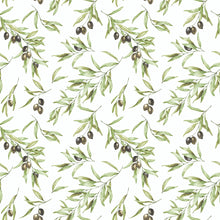 G45450 Olive Drupe Just Kitchens Green, Black and White Wallpaper By Galerie