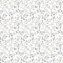 G45454 Spring leaf trail Just Kitchens Grey and Beige Wallpaper By Galerie