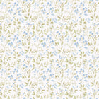 G45455 Spring leaf trail Just Kitchens Blue and Green Wallpaper By Galerie