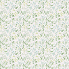G45457 Spring leaf trail Just Kitchens Green and Blue Wallpaper By Galerie