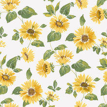 G45458 Sunflower Trail Just Kitchens Yellow, Green and White Wallpaper By Galerie