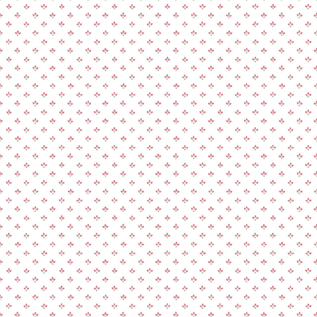 G45460 Tri Leaf Just Kitchens Red and Green Wallpaper By Galerie