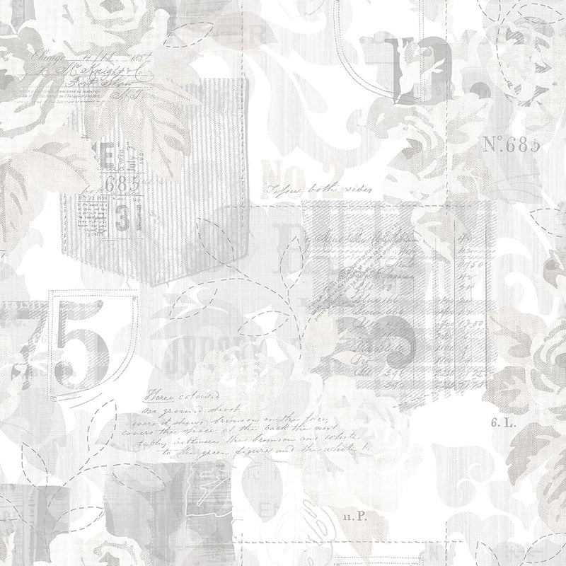 G56262 Floral Trail Nordic Elements Wallpaper by Galerie