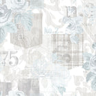 G56263 Denim Rose Floral Trail Nordic Elements Wallpaper by Galerie