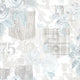 Denim Rose Floral Trail Nordic Elements Wallpaper by Galerie