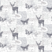 G56296 Stag Motif Nordic Elements Wallpaper by Galerie