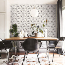 G56296 Stag Motif Nordic Elements Wallpaper by Galerie