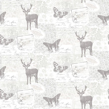 G56298 Stag Motif Nordic Elements Wallpaper by Galerie