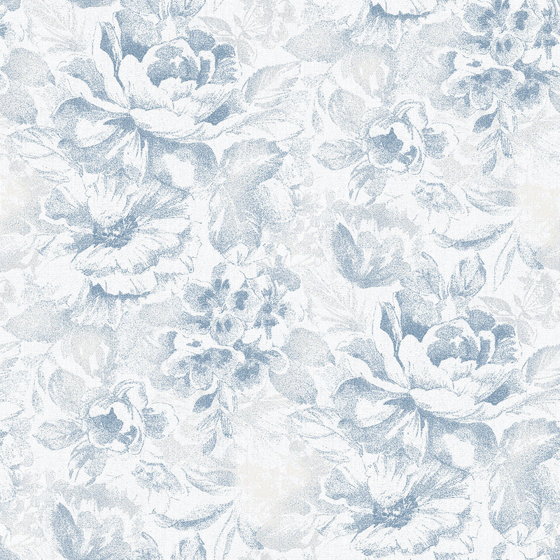 G56303 Stipple Floral Nordic Elements Wallpaper by Galerie