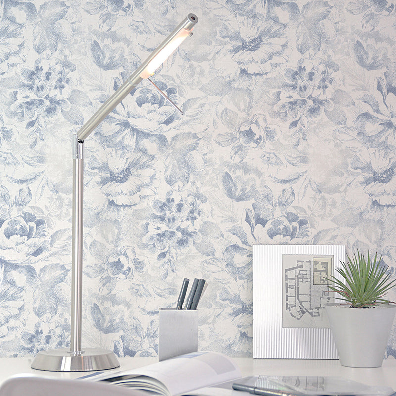 G56303 Stipple Floral Nordic Elements Wallpaper by Galerie