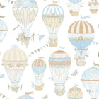G56544 Just 4 Kids 2 Hot Air Balloons Wallpaper By Galerie
