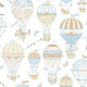 Just 4 Kids 2 Hot Air Balloons Wallpaper By Galerie