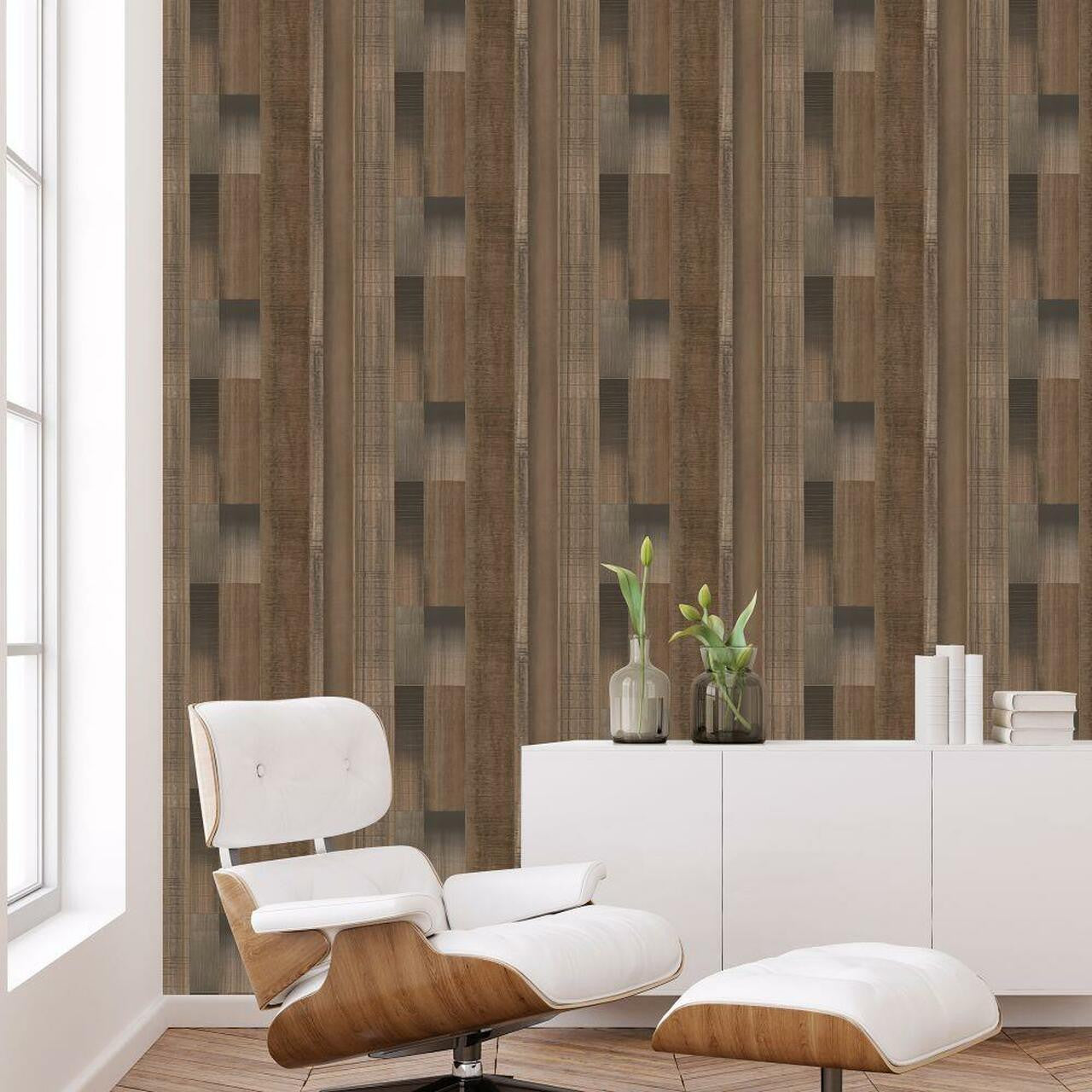 G56572 Agen Stripe Texstyle Wallpaper by Galerie