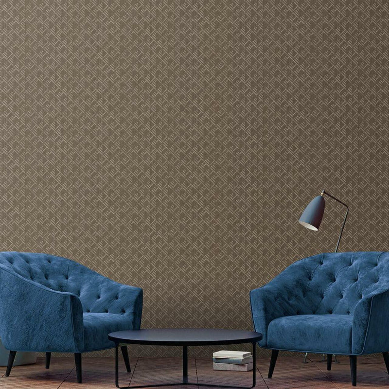 G56579 Block Flock Texstyle Wallpaper by Galerie