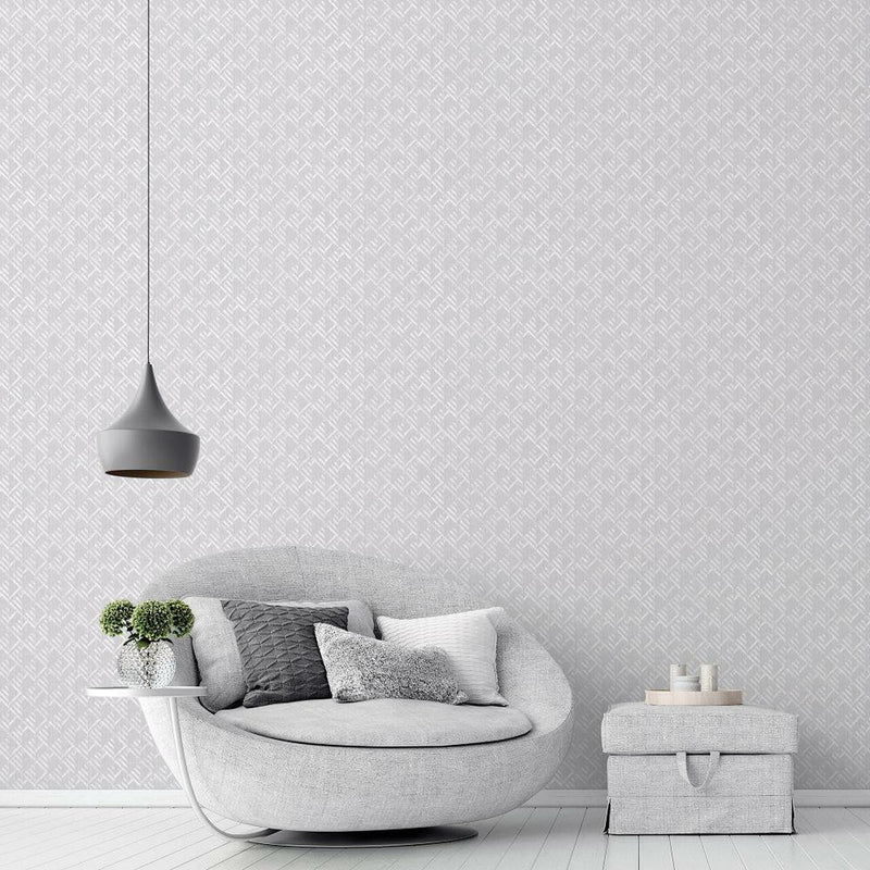 G56580 Block Flock Texstyle Wallpaper by Galerie