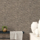 G56585 Bronze Effect Texstyle Wallpaper by Galerie