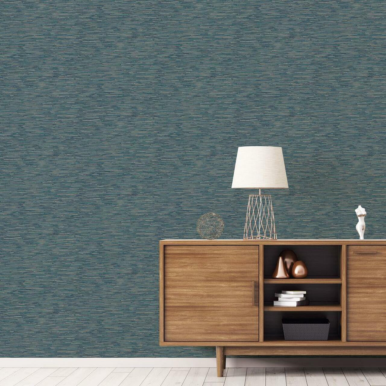 G56591 Bronze Effect Texstyle Wallpaper by Galerie