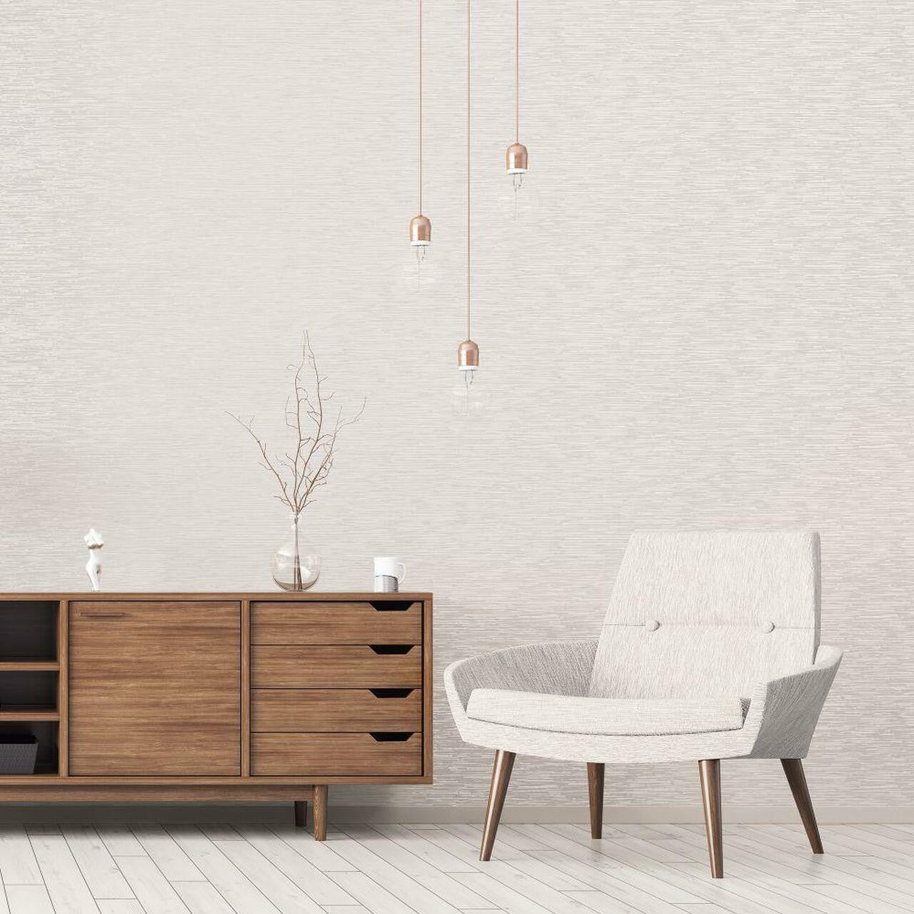 G56592 Bronze Effect Texstyle Wallpaper by Galerie