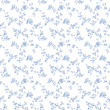 G56647 Delicate Floral Small Prints Blue Wallpaper By Galerie