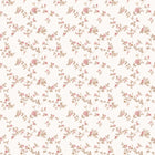 G56648 Delicate Floral Small Prints Cranberry and Tan Wallpaper By Galerie