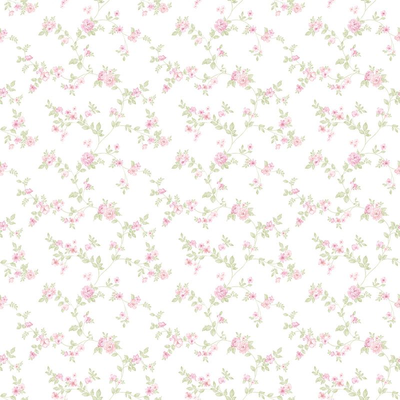 G56649 Delicate Floral Small Prints Wallpaper By Galerie