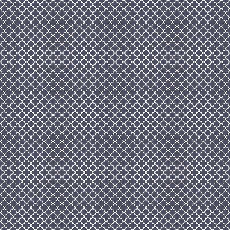 G56664 Medallion Small Prints Navy Wallpaper By Galerie