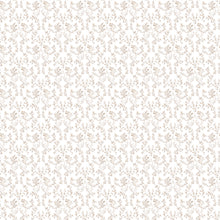 G56682 Ogee Floral Small Prints Taupe Wallpaper By Galerie