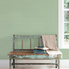 G56685 Shell Top Small Prints Emerald Green Wallpaper By Galerie