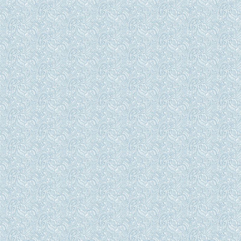 G56690 Small Paisley Small Prints Blue Wallpaper By Galerie