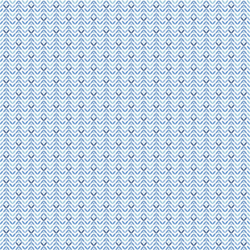 G56704 Tulip Flip Small Prints Blue, Mint and Navy Wallpaper By Galerie