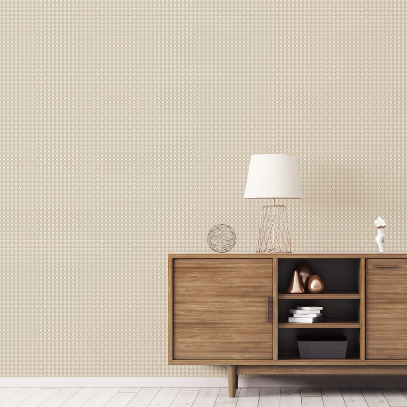 G56706 Tulip Flip Small Prints Taupe and Beige Wallpaper By Galerie