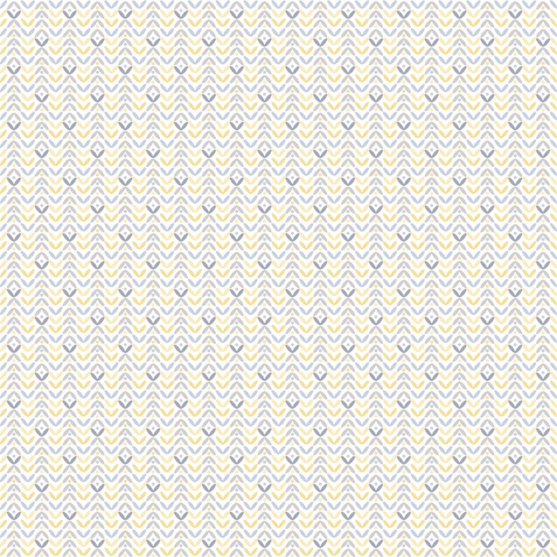 G56707 Tulip Flip Small Prints Yellow and Grey Wallpaper By Galerie