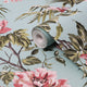 Birds & Blooms Duck Egg Wallpaper by Next