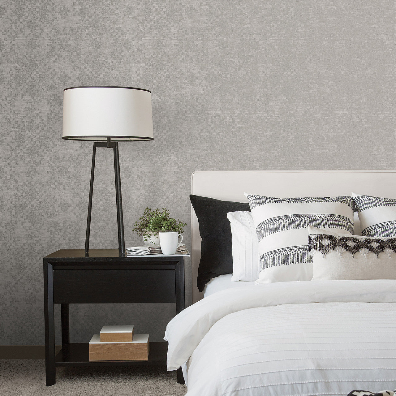 G67396 Metallic Mosaic Nordic Elements Wallpaper by Galerie