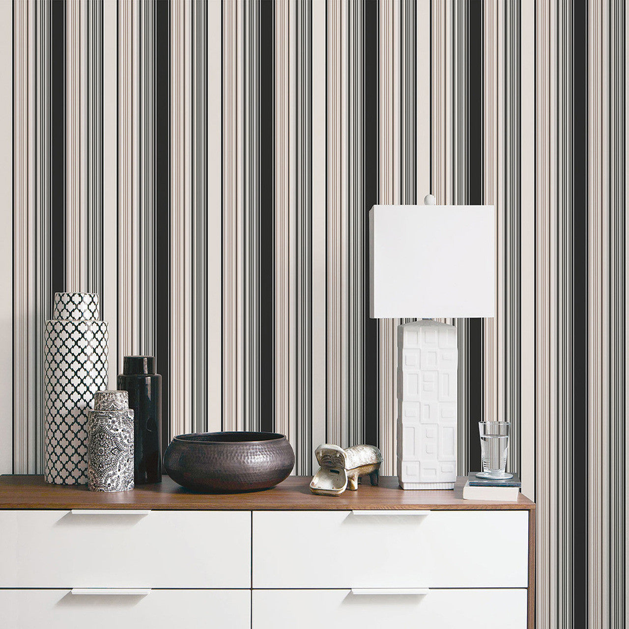 G67527 Smart Stripes II Wallpaper By Galerie