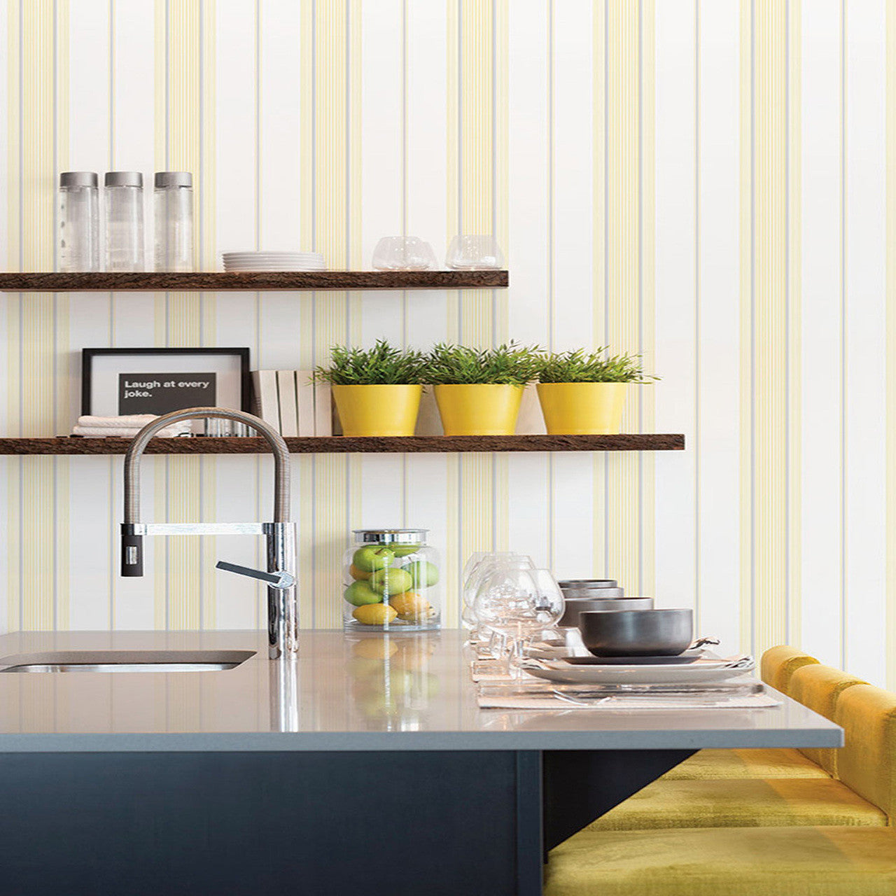 G67574 Smart Stripes II Wallpaper By Galerie